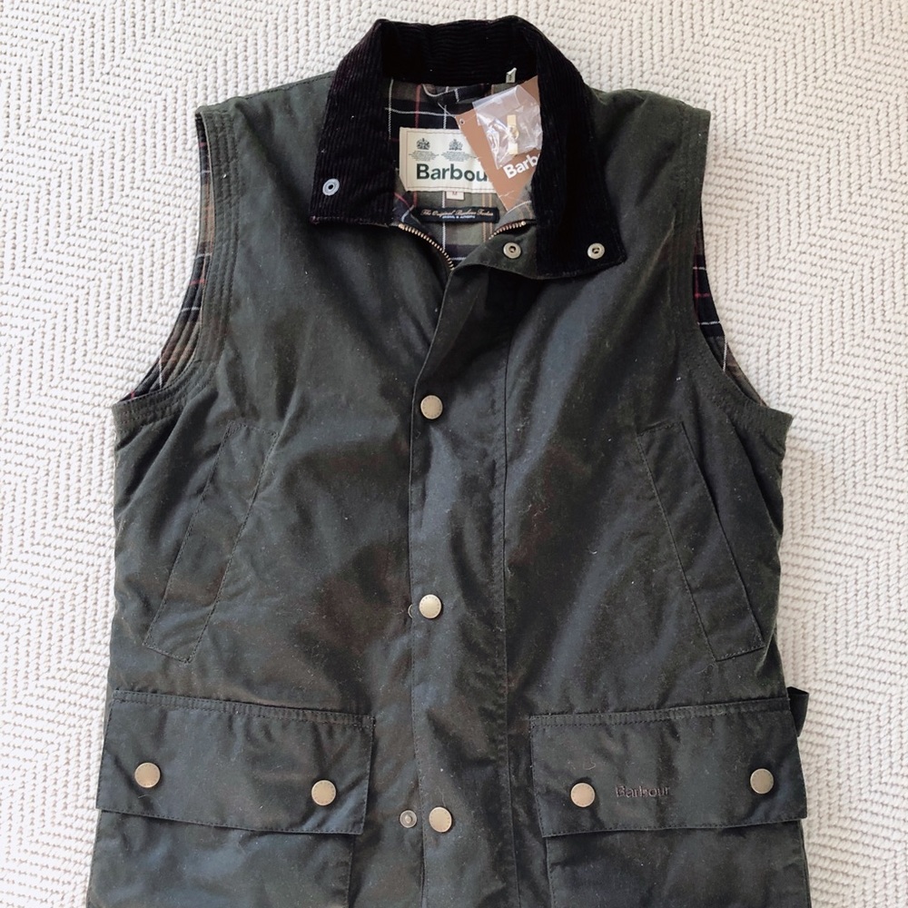 BRAND NEW Barbour Westmorland Waxed Vest